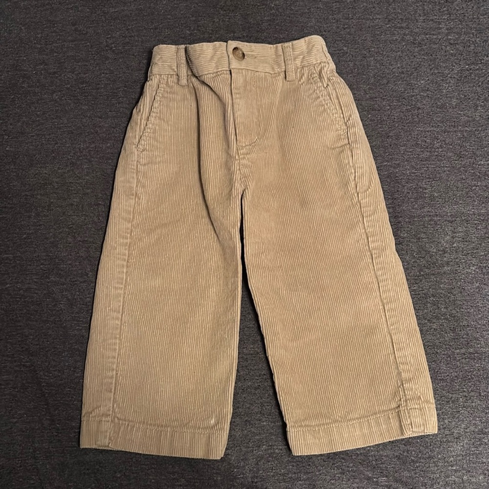 Chaps Khaki/Tan Corduroy Toddler Pants Size 18M
